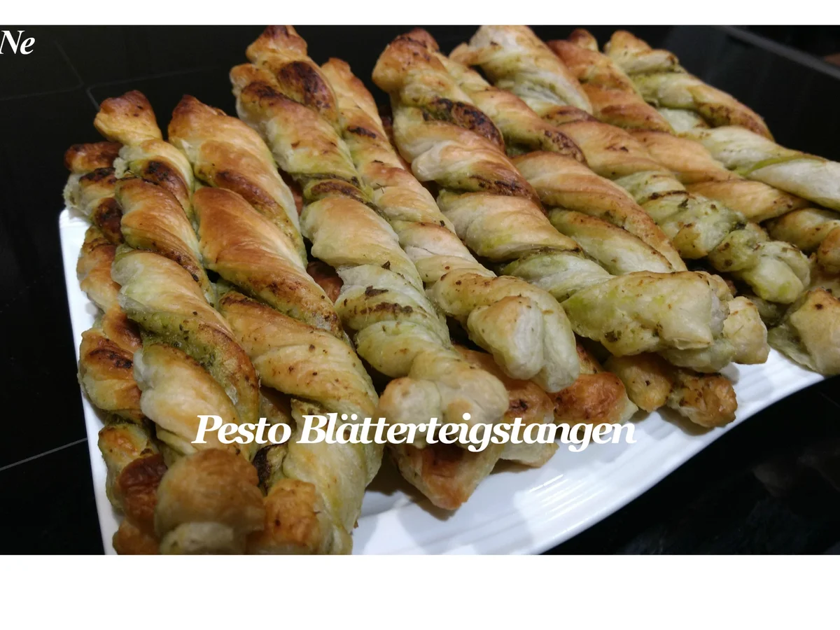 BiNe` S PESTO BLÄTTERTEIGSTANGEN - Rezept - Bild Nr. 2106