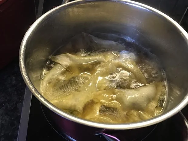 Rezept: Wan Tan Teig und Füllung Bild Nr. 2097 Wan Tan Teig und Füllung - Rezept - Bild Nr. 2097