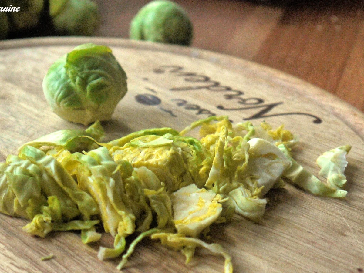 Rezept: Tarte mit gebratenem Rosenkohl Bild Nr. 2106 Tarte mit gebratenem Rosenkohl - Rezept - Bild Nr. 2106