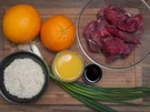 Asiatisches Rindfleisch mit Orange - Rezept - Bild Nr. 2105