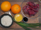Asiatisches Rindfleisch mit Orange - Rezept - Bild Nr. 2105