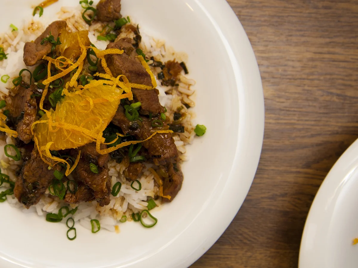 Asiatisches Rindfleisch mit Orange - Rezept - Bild Nr. 2106