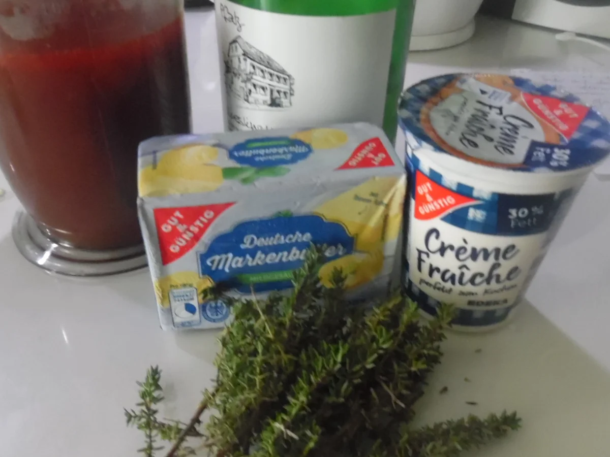 Lammkeule in Honig-Knoblauchsoße mit Paprika-Gemüse - Rezept - Bild Nr. 2126