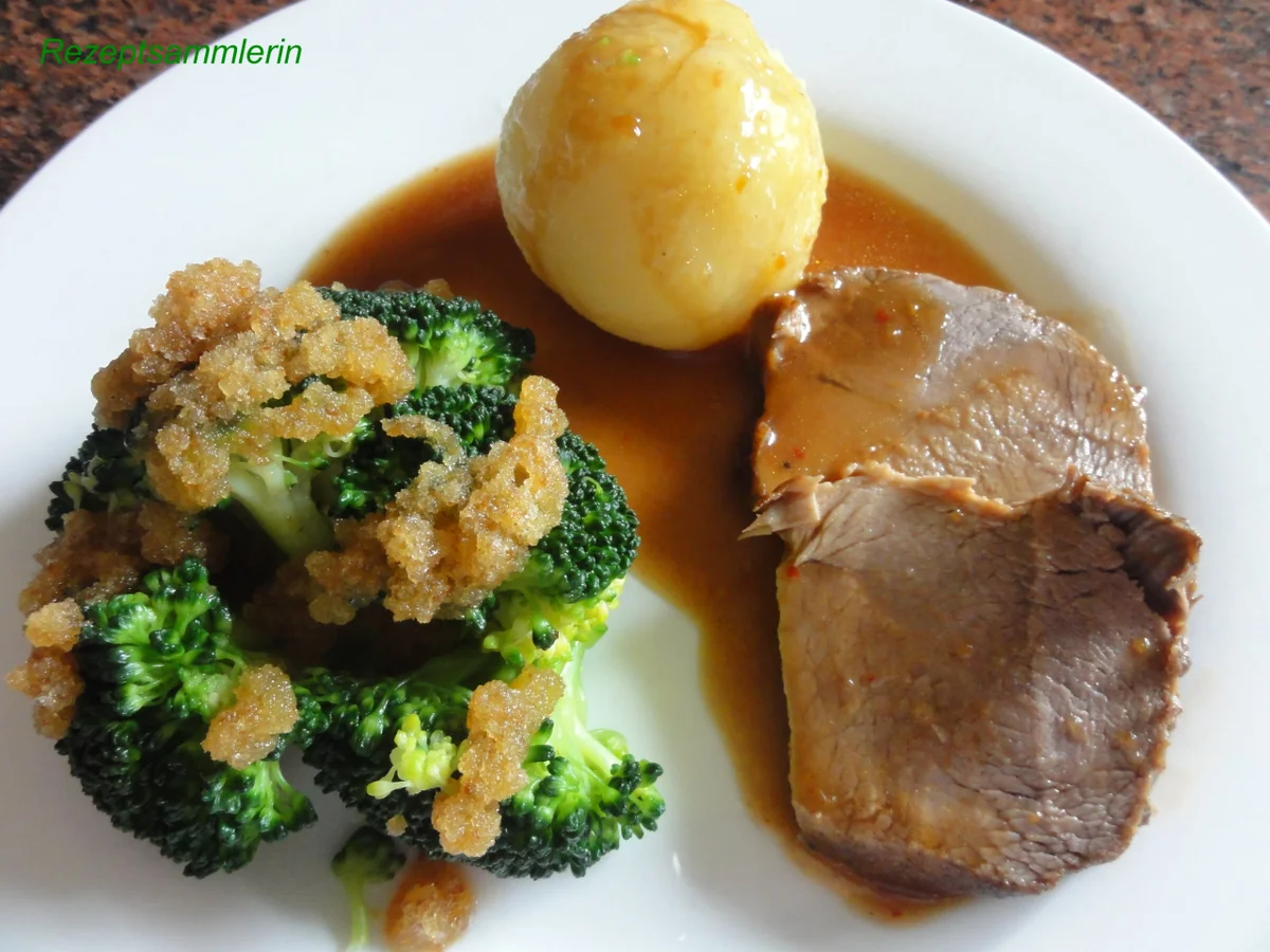 Fleisch:   SCHWEINENUSS ~ BRATEN - Rezept - Bild Nr. 2111