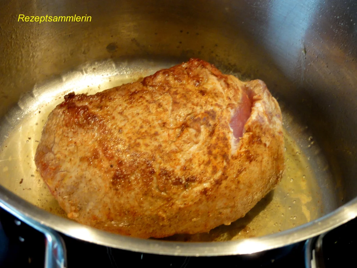 Fleisch:   SCHWEINENUSS ~ BRATEN - Rezept - Bild Nr. 2114