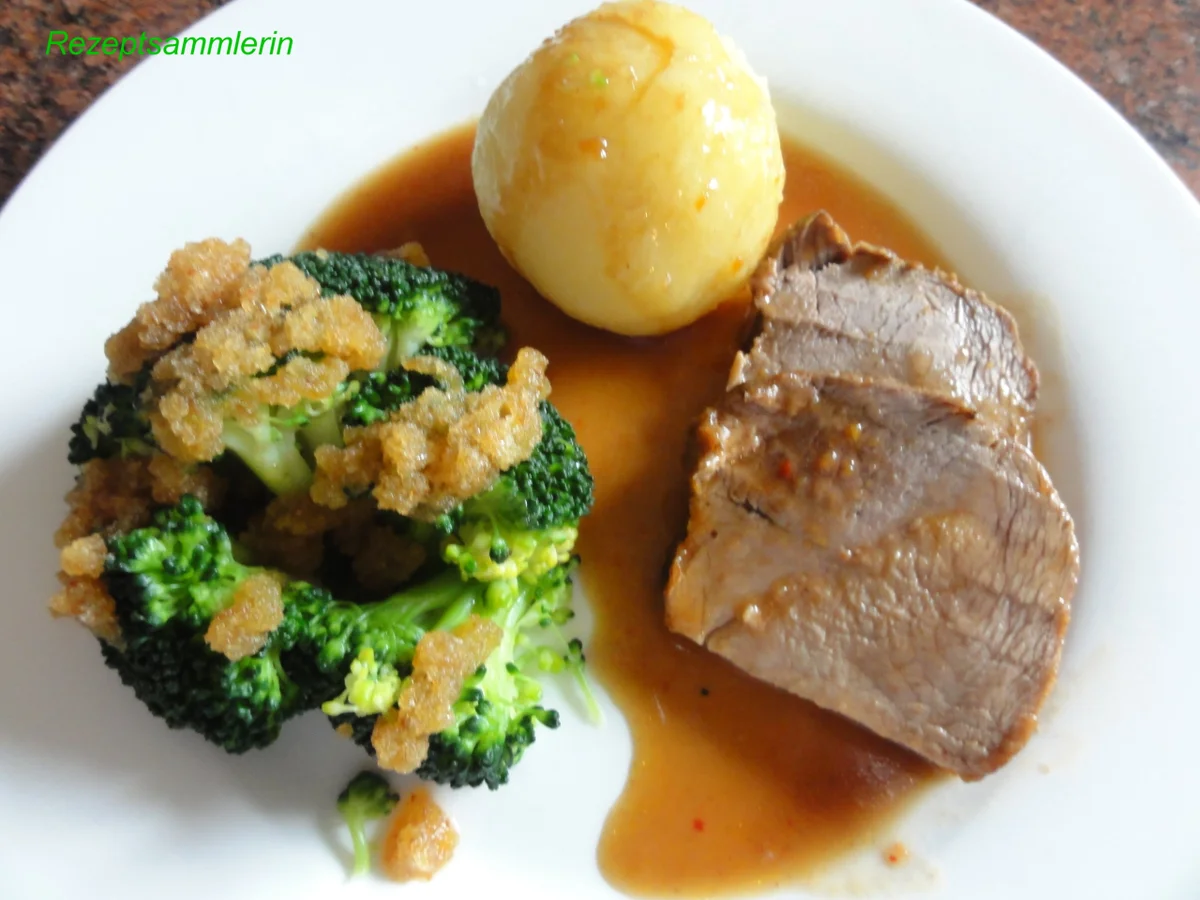 Fleisch:   SCHWEINENUSS ~ BRATEN - Rezept - Bild Nr. 2118