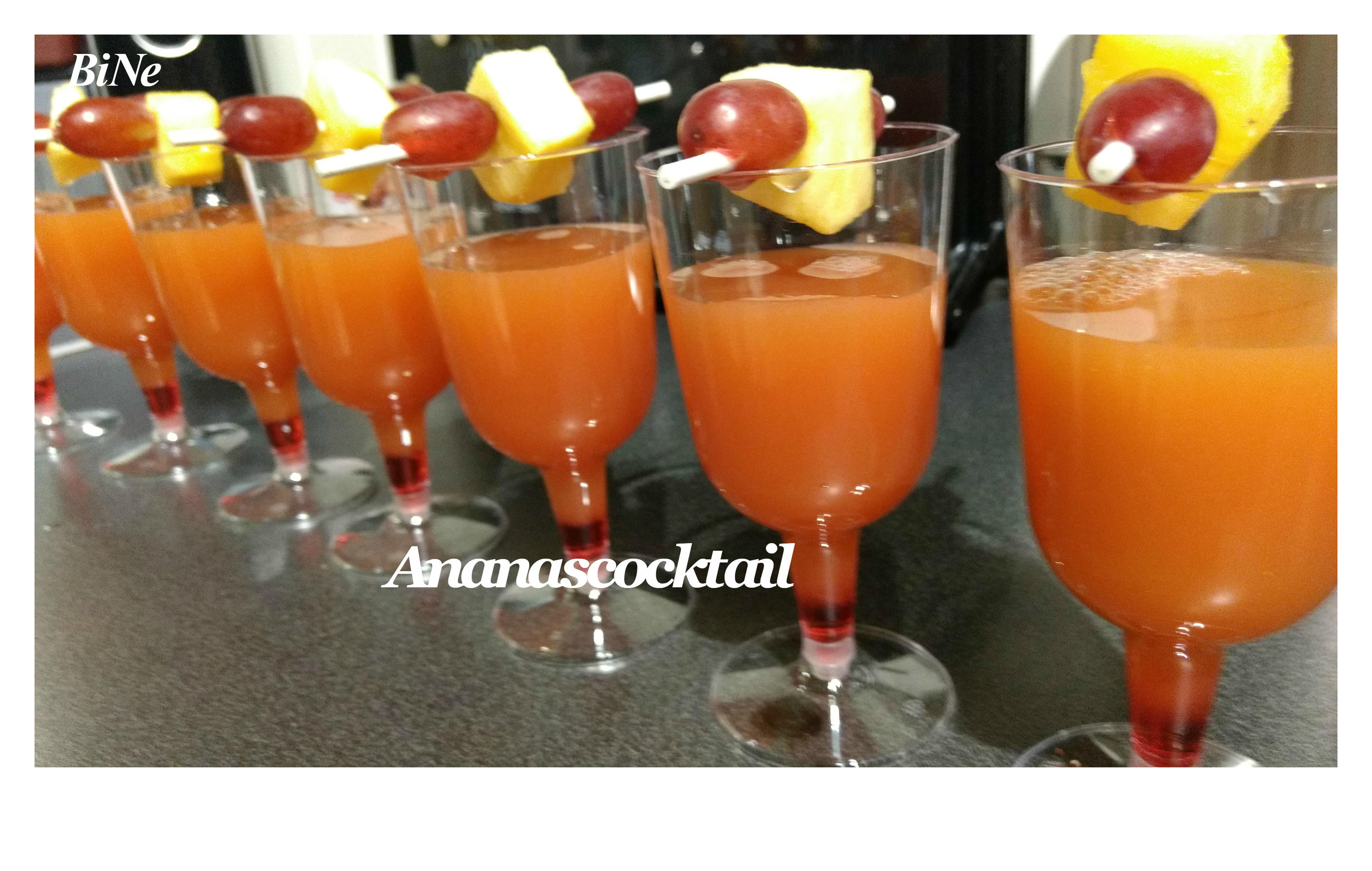 Bilder für BiNe` S ANANASCOCKTAIL - Rezept