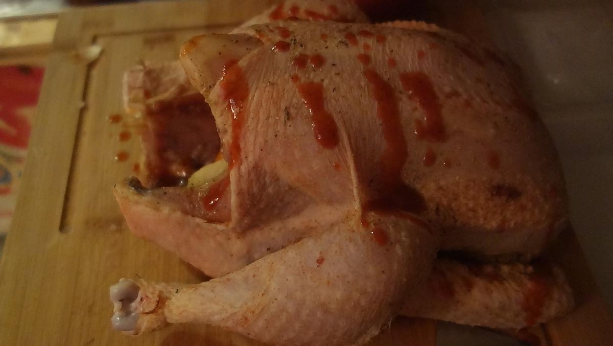 Mein RÖMI-HUHN; - Rezept - Bild Nr. 2119