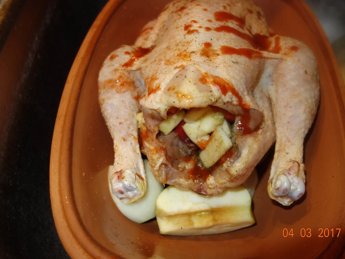 Rezept: Mein RÖMI-HUHN; Bild Nr. 2121 Mein RÖMI-HUHN; - Rezept - Bild Nr. 2121