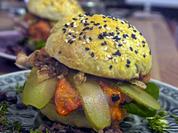 Rezept: Hähnchen-Burger Bild Nr. 2 Hähnchen-Burger - Rezept - Bild Nr. 2