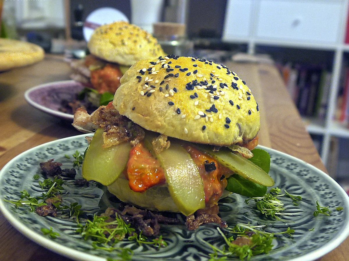 Hähnchen-Burger - Rezept - Bild Nr. 3