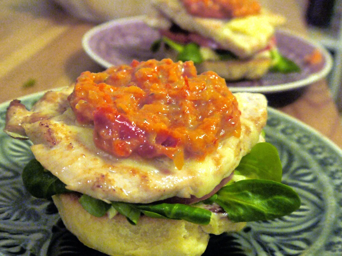 Hähnchen-Burger - Rezept - Bild Nr. 12