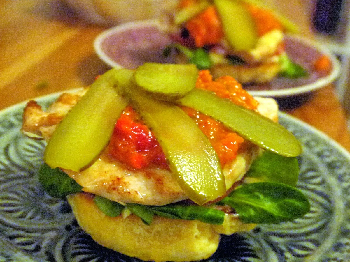 Hähnchen-Burger - Rezept - Bild Nr. 13