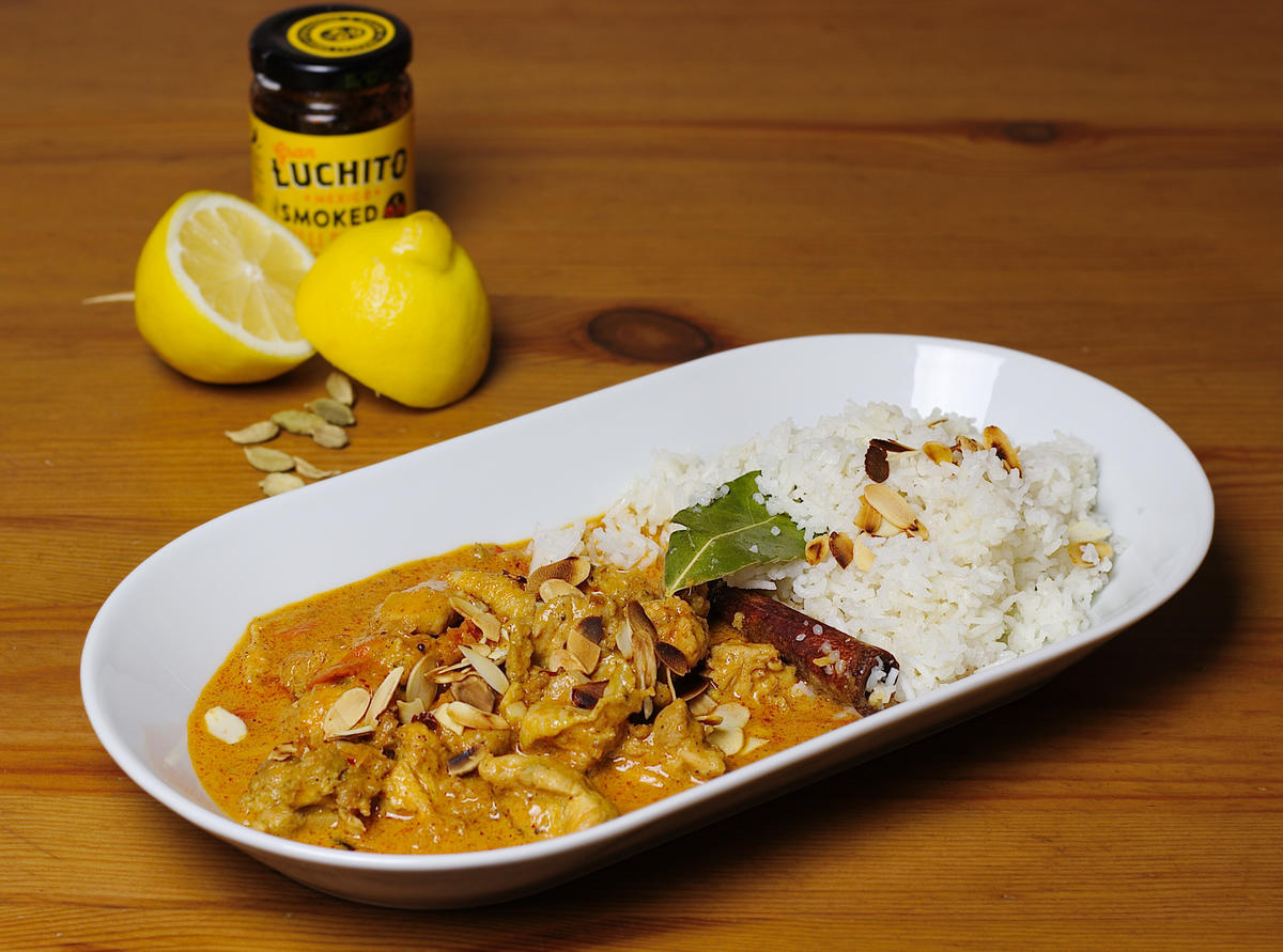 Butter Chicken mit Gewürzreis - Rezept - Bild Nr. 2166