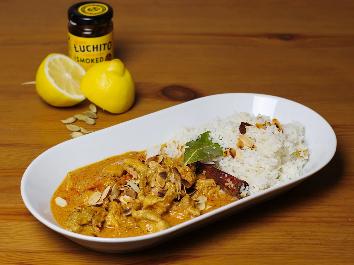 Rezept: Butter Chicken mit Gewürzreis Bild Nr. 2166 Butter Chicken mit Gewürzreis - Rezept - Bild Nr. 2166