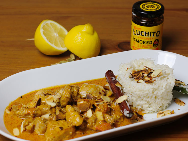 Butter Chicken mit Gewürzreis - einfach - von sTinsche