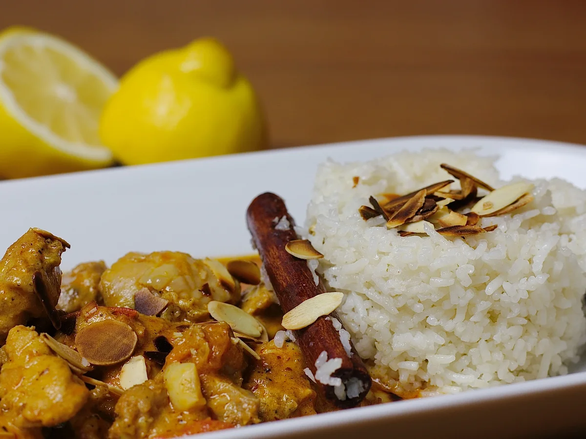 Rezept: Butter Chicken mit Gewürzreis Bild Nr. 2169 Butter Chicken mit Gewürzreis - Rezept - Bild Nr. 2169