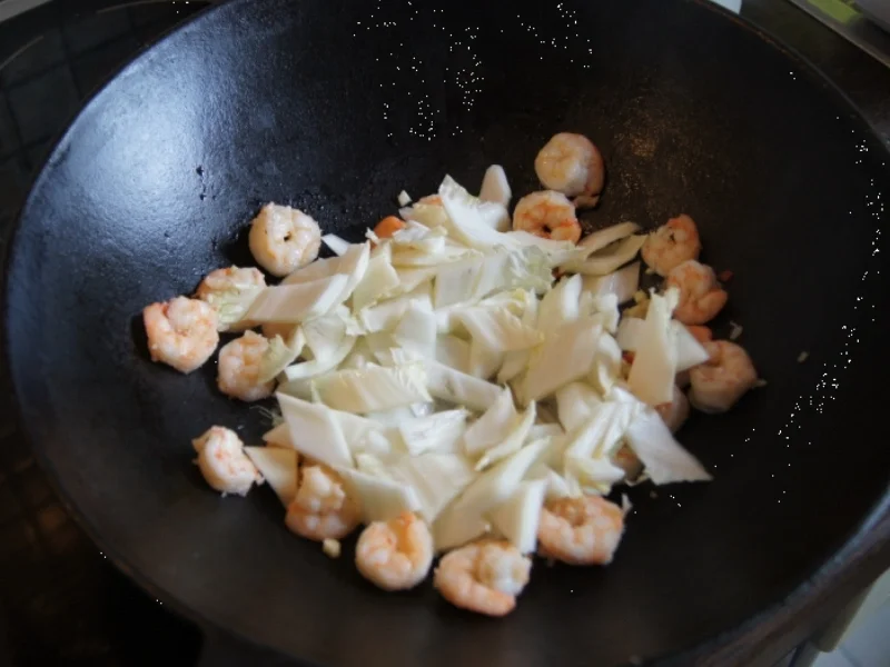 Garnelen-Gemüse-Wok süß-sauer mit Curry Basmati Reis - Rezept - Bild Nr. 2170