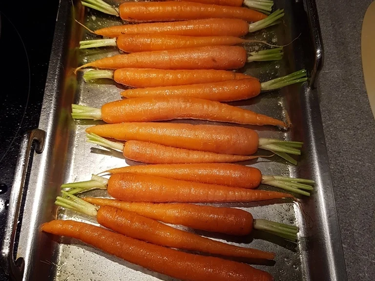 Baby oder Finger Möhren im Gewürzmantel - Rezept - Bild Nr. 4