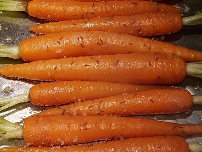 Baby oder Finger Möhren im Gewürzmantel - Rezept - Bild Nr. 6