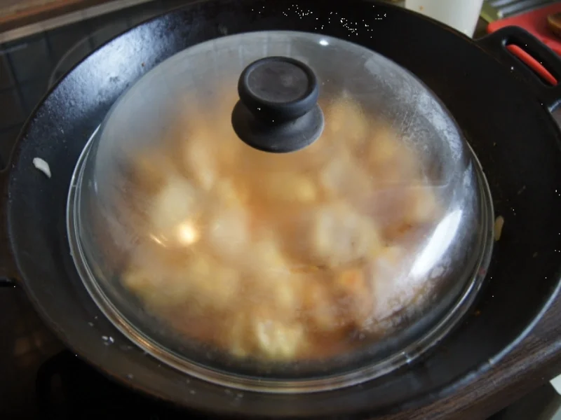 Rezept: Curry-Blumenkohl-Pellkartoffel-Wok Bild Nr. 2173 Curry-Blumenkohl-Pellkartoffel-Wok - Rezept - Bild Nr. 2173