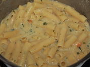 Nudeln mit heller Kräutersoße (vegan) - Rezept - Bild Nr. 2166