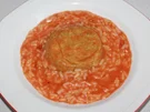 Rezept: Gemüsebratling mit Reis-Tomaten-Suppe (vegan) Bild Nr. 2 Gemüsebratling mit Reis-Tomaten-Suppe (vegan) - Rezept - Bild Nr. 2