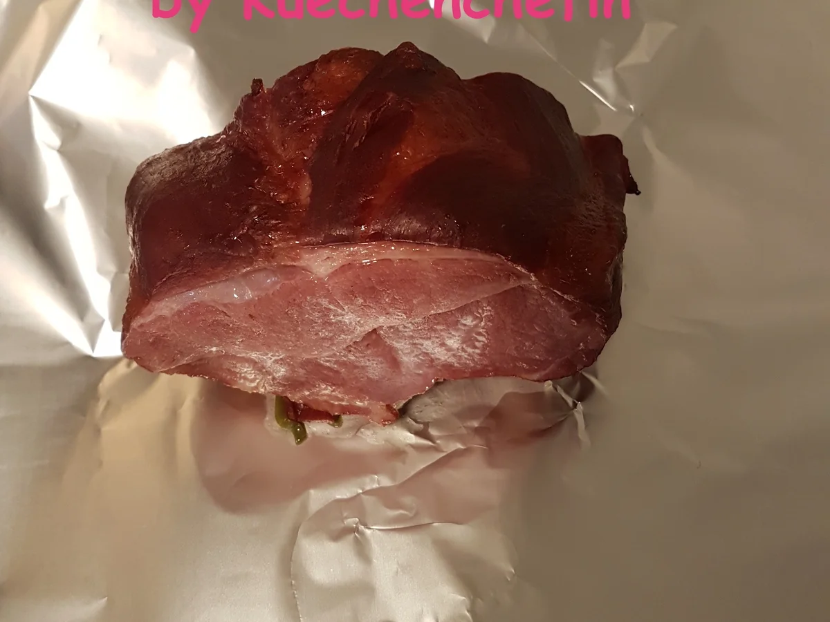 Saftiger Kassler im Bratschlauch - Rezept - Bild Nr. 2172