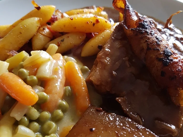 Fleisch / Schwein = dekonstruierter Krustenbraten à la Biggi - Rezept - Bild Nr. 2189