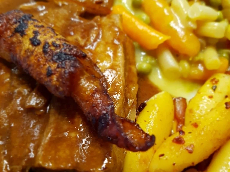 Fleisch / Schwein = dekonstruierter Krustenbraten à la Biggi - Rezept - Bild Nr. 2192