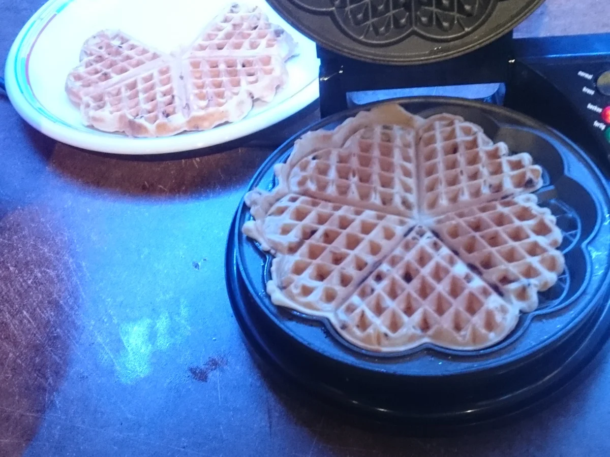 Waffeln für GROßE - Rezept - Bild Nr. 2169