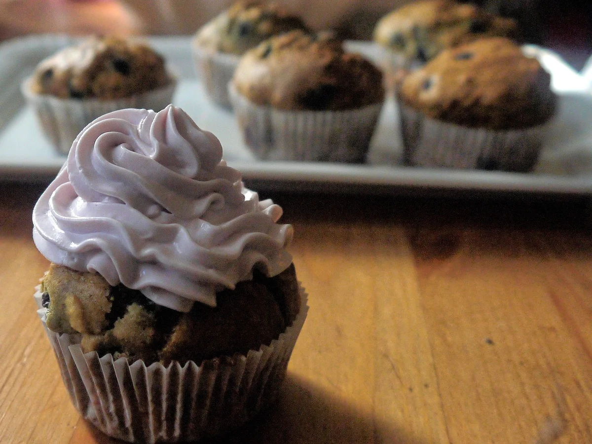 Rezept: Heidelbeer-Cupcakes Bild Nr. 2174 Heidelbeer-Cupcakes - Rezept - Bild Nr. 2174