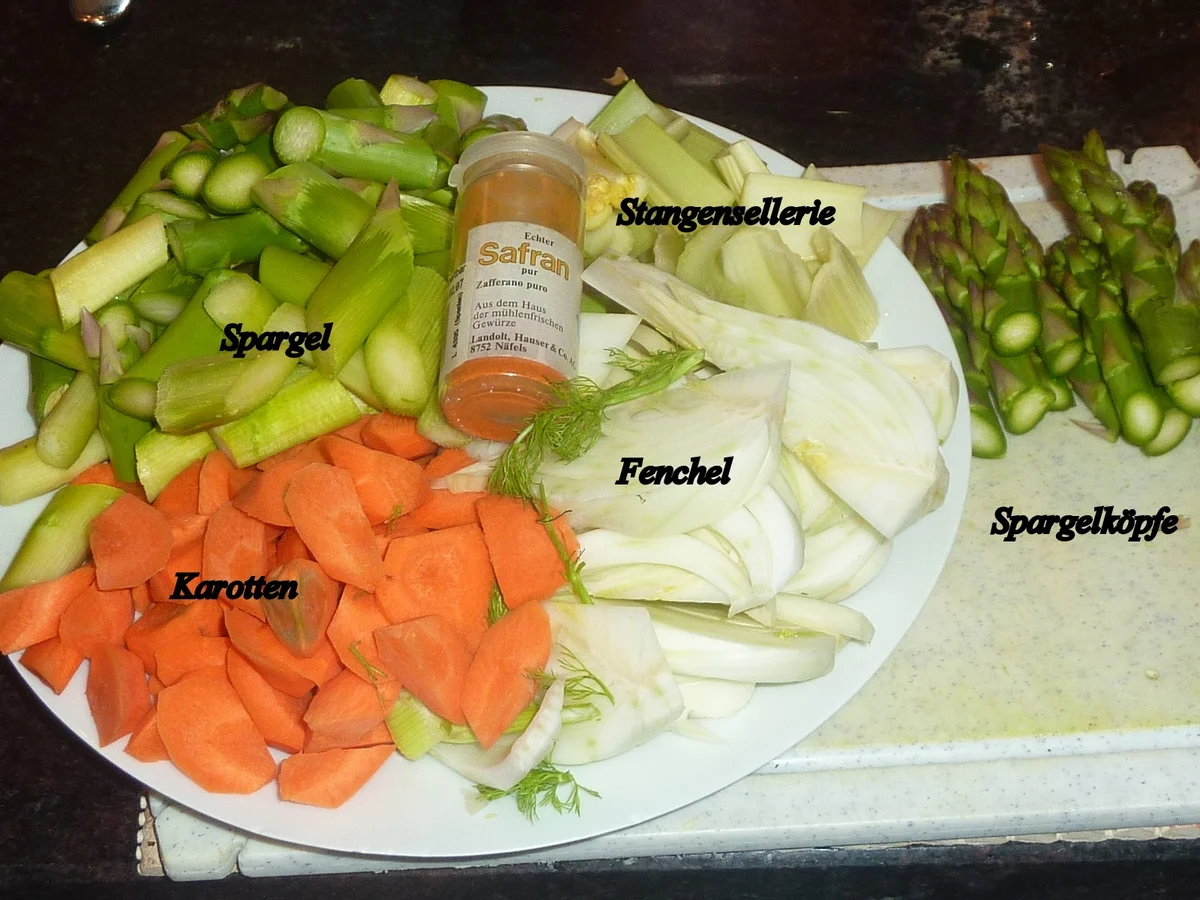 Weisses Lammvoressen mit Gemüse - Rezept - Bild Nr. 2172