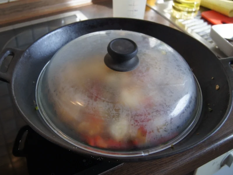 Rezept: Rotes Blumenkohl-Curry im Wok Bild Nr. 2167 Rotes Blumenkohl-Curry im Wok - Rezept - Bild Nr. 2167