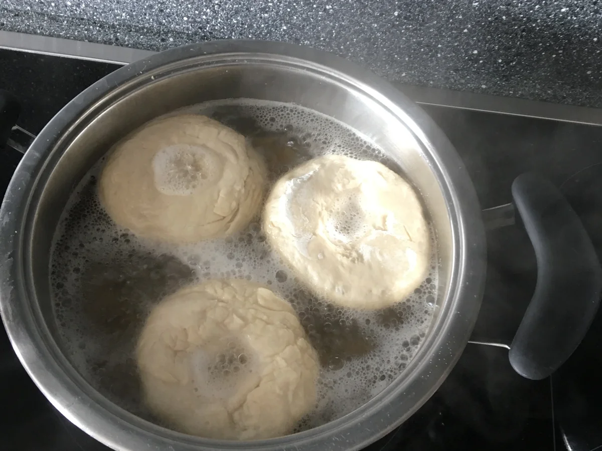 Bagel mit Quinoa Topping - Rezept - Bild Nr. 2185