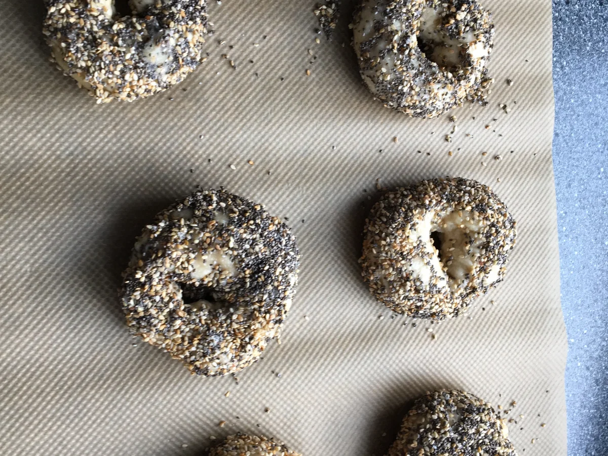 Bagel mit Quinoa Topping - Rezept - Bild Nr. 2186