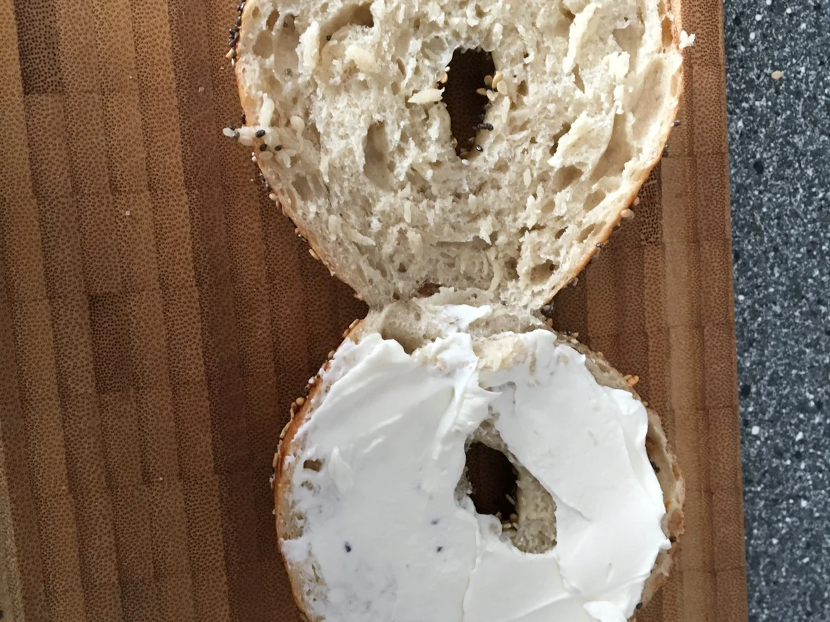 Bagel mit Quinoa Topping - Rezept - Bild Nr. 2188