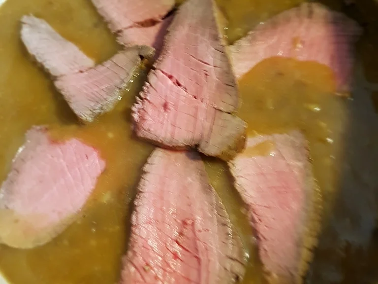 Rinderbraten "zartrosa"  und rückwärts gegart à la Biggi - Rezept - Bild Nr. 2188