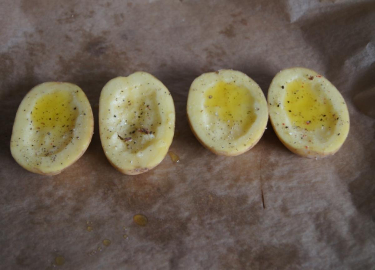 Backofenkartoffeln mit Frühstücksspeck - Rezept - Bild Nr. 2185