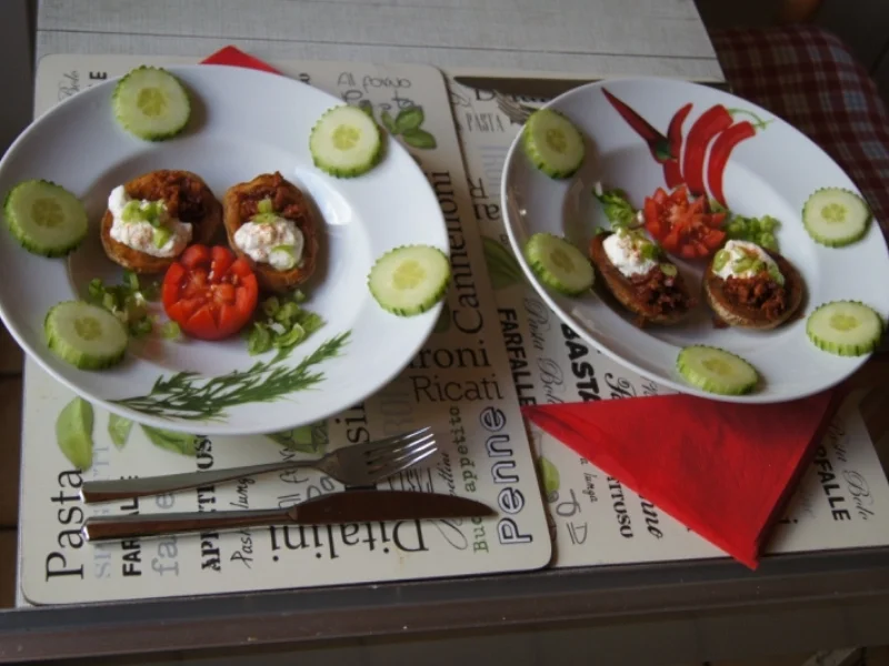 Backofenkartoffeln mit Frühstücksspeck - Rezept - Bild Nr. 2196