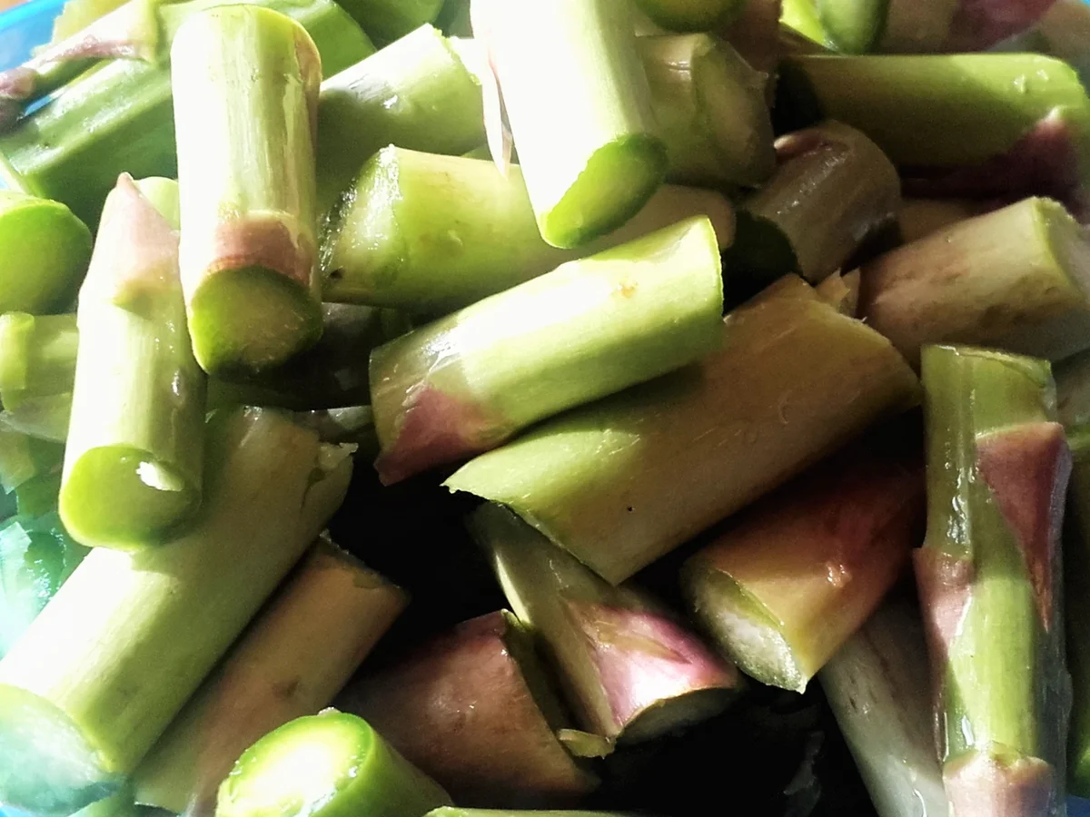 Rezept: Grüne Spargelcremesuppe - "Schaumsüppchen" Bild Nr. 2187 Grüne Spargelcremesuppe - "Schaumsüppchen" - Rezept - Bild Nr. 2187