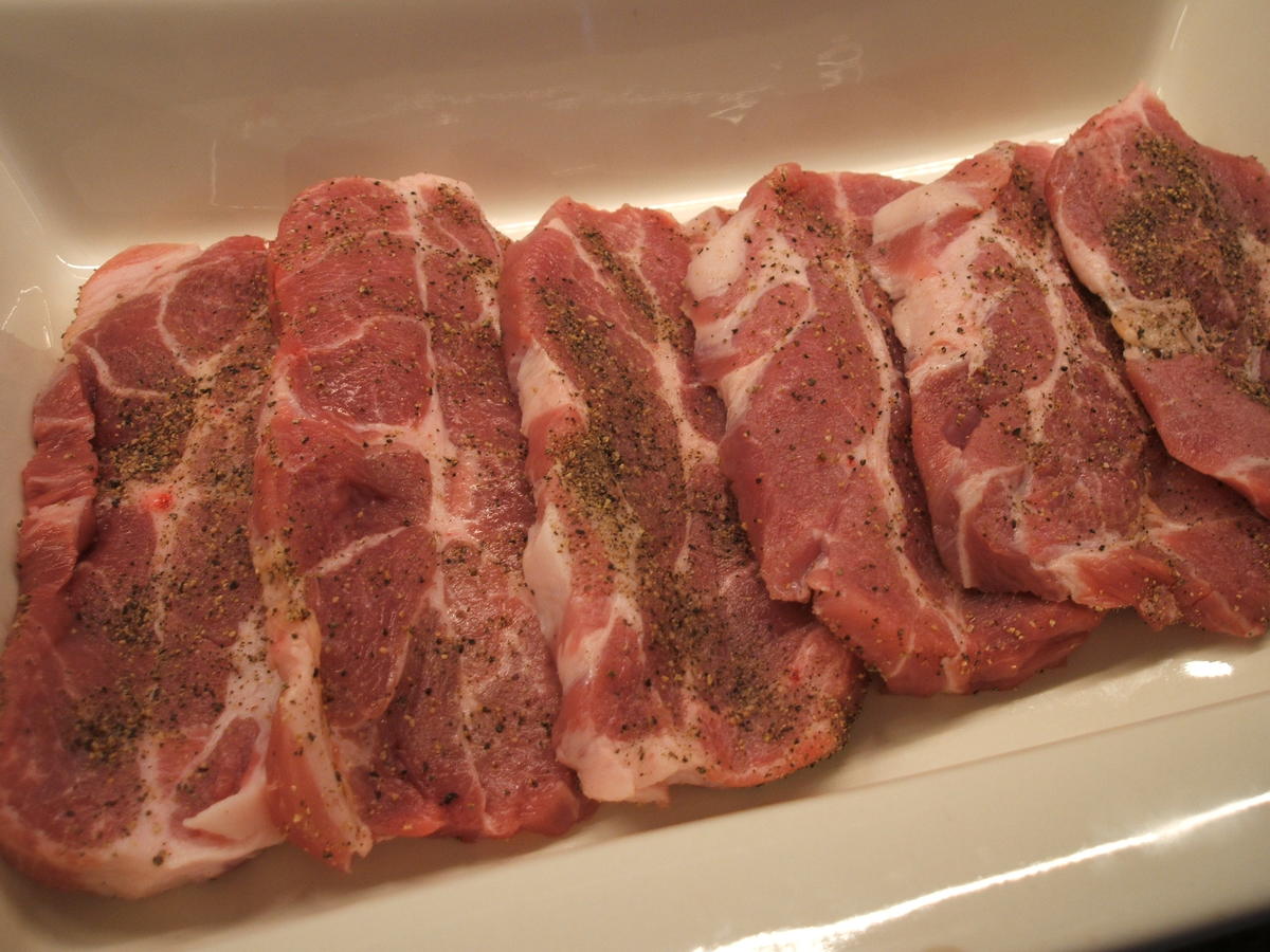 Fleisch: Zwiebelfleisch aus dem Rohr - Rezept - Bild Nr. 2202