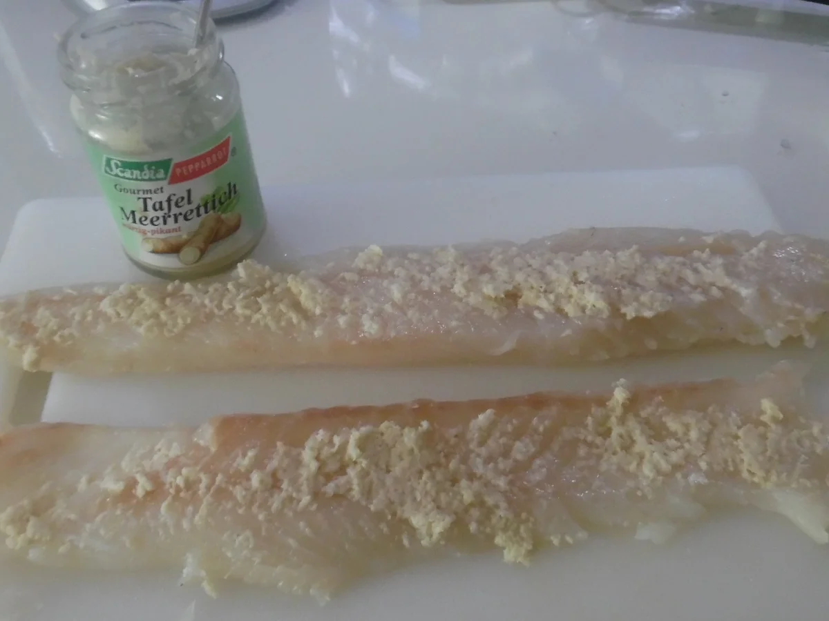 Zanderfilet-Röllchen in Specksoße - Rezept - Bild Nr. 2203