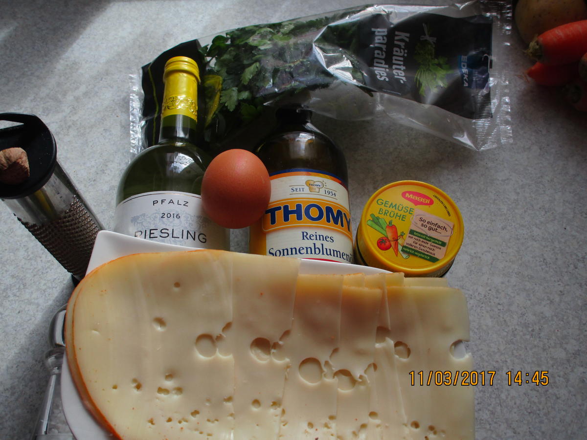 Zanderfilet auf Gemüsebett mit Kartoffel-Käse-Kruste - Rezept - Bild Nr. 2203