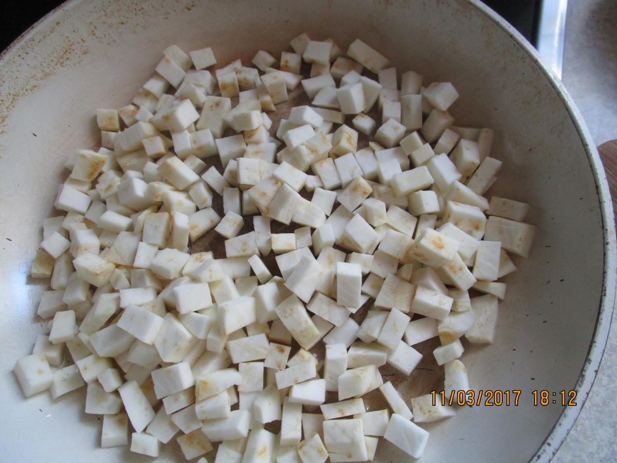 Zanderfilet auf Gemüsebett mit Kartoffel-Käse-Kruste - Rezept - Bild Nr. 2207