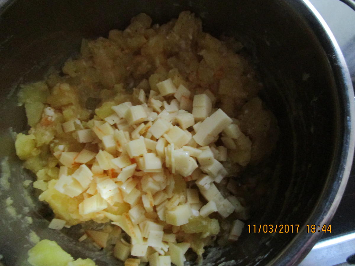 Zanderfilet auf Gemüsebett mit Kartoffel-Käse-Kruste - Rezept - Bild Nr. 2211