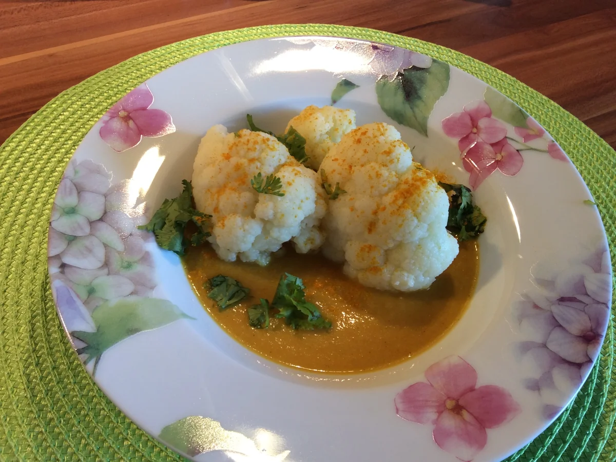 Gemüsesauce mit Blumenkohl - Rezept - Bild Nr. 2201