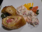 Rösti-Roulade mit Rohkost-Joghurt-Salat - Rezept - Bild Nr. 2201