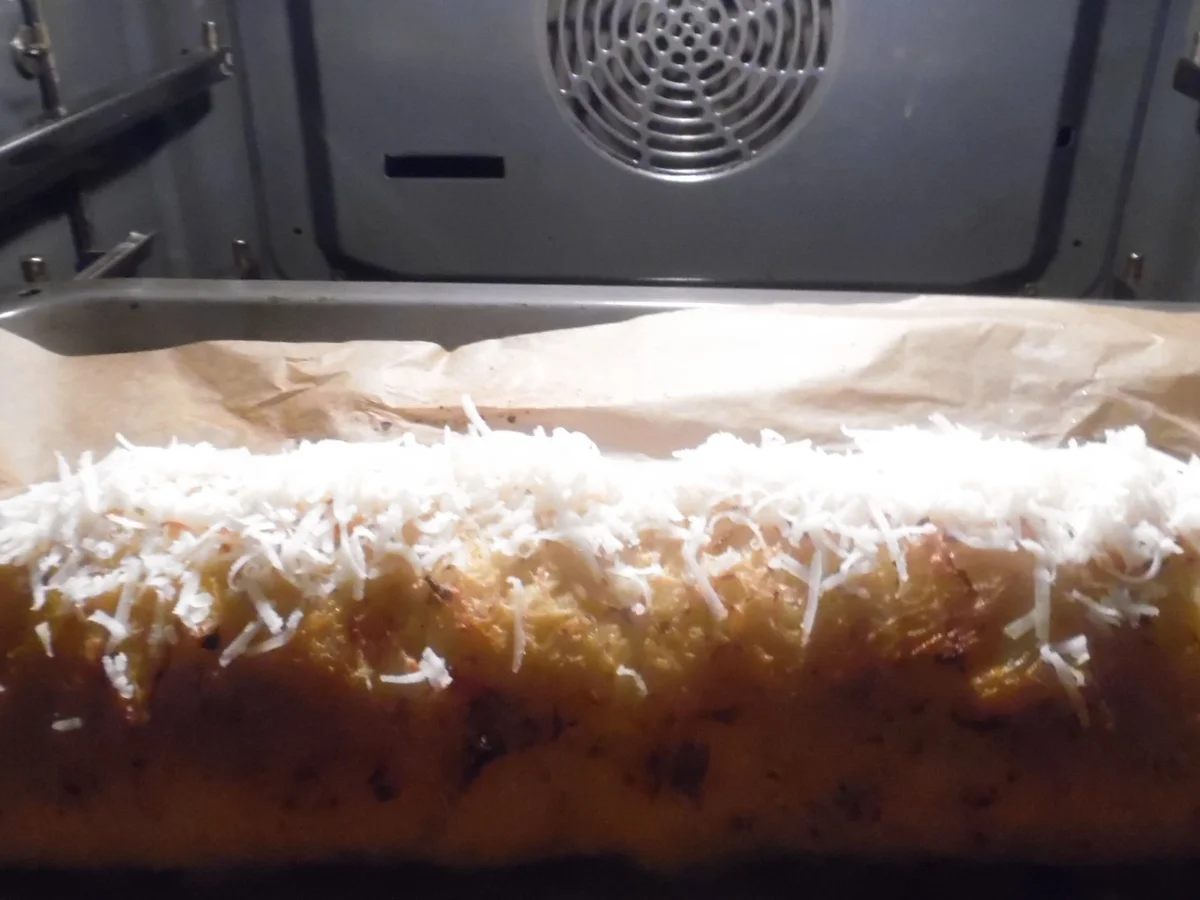 Rezept: Rösti-Roulade mit Rohkost-Joghurt-Salat Bild Nr. 2202 Rösti-Roulade mit Rohkost-Joghurt-Salat - Rezept - Bild Nr. 2202