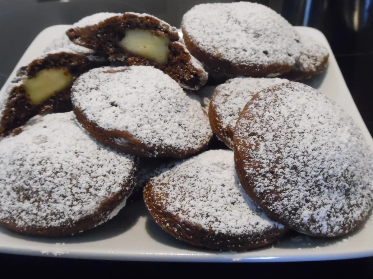 Schoko-Taler mit Pudding-Füllung - Rezept - Bild Nr. 2201